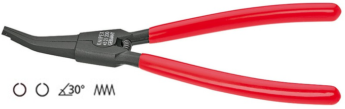 Knipex Szczypce Segera Do Pierścieni Osadczych Rozprężnych Czernione