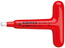 Knipex wkrętak do śrub z gniazdem sześciokątnym z rękojeścią typu T 98 14 08