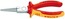KNIPEX szczypce płaskie wydłużone, izolowane VDE, szczęki okrągłe 30 36 160