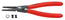 KNIPEX precyzyjne szczypce segera do pierścieni osadczych wewnętrznych 48 11 J2