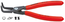KNIPEX precyzyjne szczypce segera do pierścieni osadczych wewnętrznych 48 21 J01