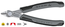 KNIPEX electronic super knips ESD inox ze sprężyną przytrzymującą 78 13 125 ESD