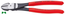 Knipex szczypce tnące boczne o zwiększonym przełożeniu 74 01 160
