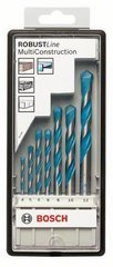 7-częściowy zestaw wierteł wielozadaniowych Multi Construction Robust Line