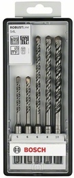 5-częściowy zestaw wierteł do młotów S4L Robust Line