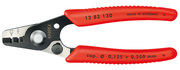 KNIPEX szczypce do ściągania izolacji ze światłowodów czernione 12 82 130 SB
