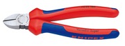 Knipex szczypce tnące boczne, rękojeści z wielokomponentowymi nasadkami  70 02 160