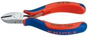 KNIPEX szczypce tnące boczne, rękojeści z wielokomponentowymi nasadkami 70 15 110