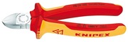 Knipex szczypce tnące boczne, rękojeści izolowane 70 26 160