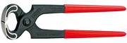 KNIPEX obcęgi do gwoździ fosforanowane, czarne, rękojeści powlekane 50 01 180
