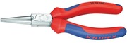 KNIPEX szczypce płaskie wydłużone, chromowane, szczęki okrągłe 30 35 140