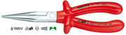 KNIPEX szczypce tnące wydłużone półokrągłe, chromowane, izolowane 26 17 200