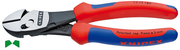 KNIPEX szczypce tnące boczne wytrzymałe TwinForce 73 72 180 BK