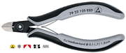 Knipex precyzyjne szczypce tnące boczne dla elektroników 79 22 125 ESD