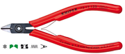 Knipex szczypce tnące boczne dla elektroników 75 12 125