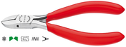 Knipex szczypce tnące boczne dla elektroników 77 11 115