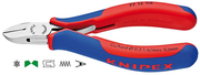 Knipex szczypce tnące boczne dla elektroników 77 12 115