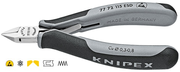 Knipex szczypce tnące boczne ESD dla elektroników 77 72 115 ESD