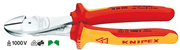 Knipex szczypce tnące boczne o zwiększonym przełożeniu izolowane 74 06 160
