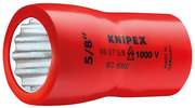 Knipex nasadka sześciokątna z gniazdem czworokątnym 3/8'' 98 37 5/16''