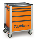 BETA Wózki narzędziowe z 5 szufladami