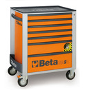 BETA Wózek narzędziowy z 7 szufladami, z systemem zabezpieczającym przed przewróceniem