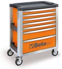 BETA Wózki narzędziowe z 7-ma szufladami ALU