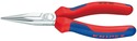 KNIPEX szczypce płaskie wydłużone chromowane, rękojeści z nasadkami 30 25 160